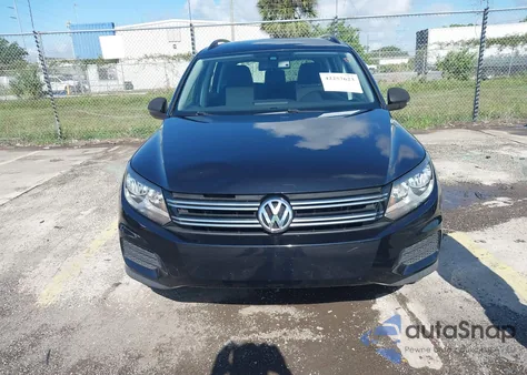 2016 Volkswagen Tiguan S from USA, damaged, VIN WVGAV7AX2GW032915